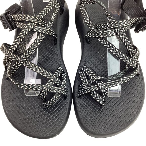 Chaco Z Cloud X2 Strappy Womens 9 Black & White Performance Sandals - Picture 5 of 11